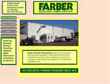 Tablet Screenshot of farberindustrial.com